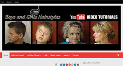 Desktop Screenshot of boysandgirlshairstyles.com